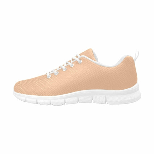 Womens Sneakers, Deep Peach Running Shoes